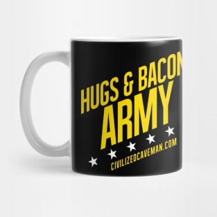 Hugs & Bacon Army - Light Stars Mug